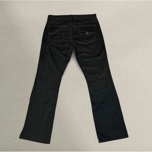 Y2K Polo Ralph Lauren Dark Wash Brown Contrast Stitching Bootcut Jeans 33x32